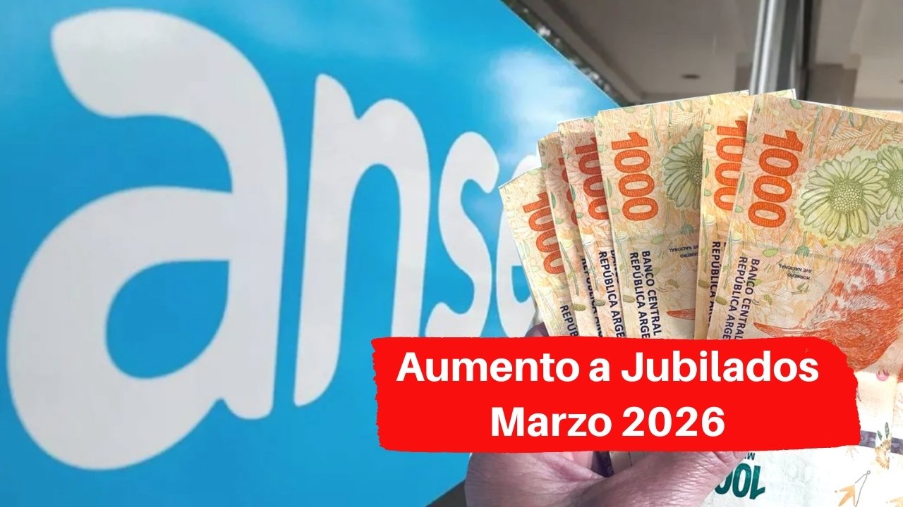 Aumento a Jubilados Marzo 2026: ¿Cuánto cobro con el nuevo ajuste y el bono?